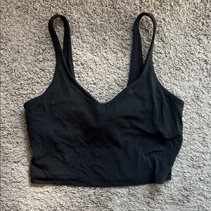 Lululemon Align Crop Top in Black